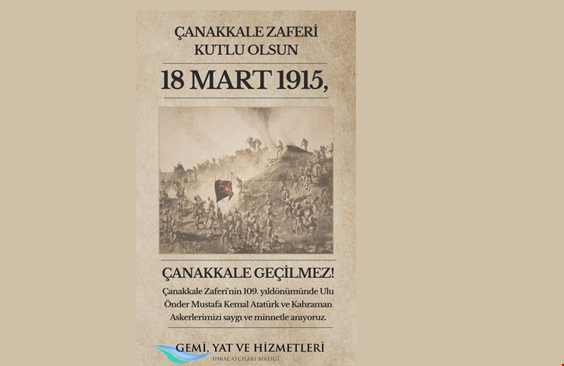 18 Mart Çanakkale Zaferi Kutlu Olsun